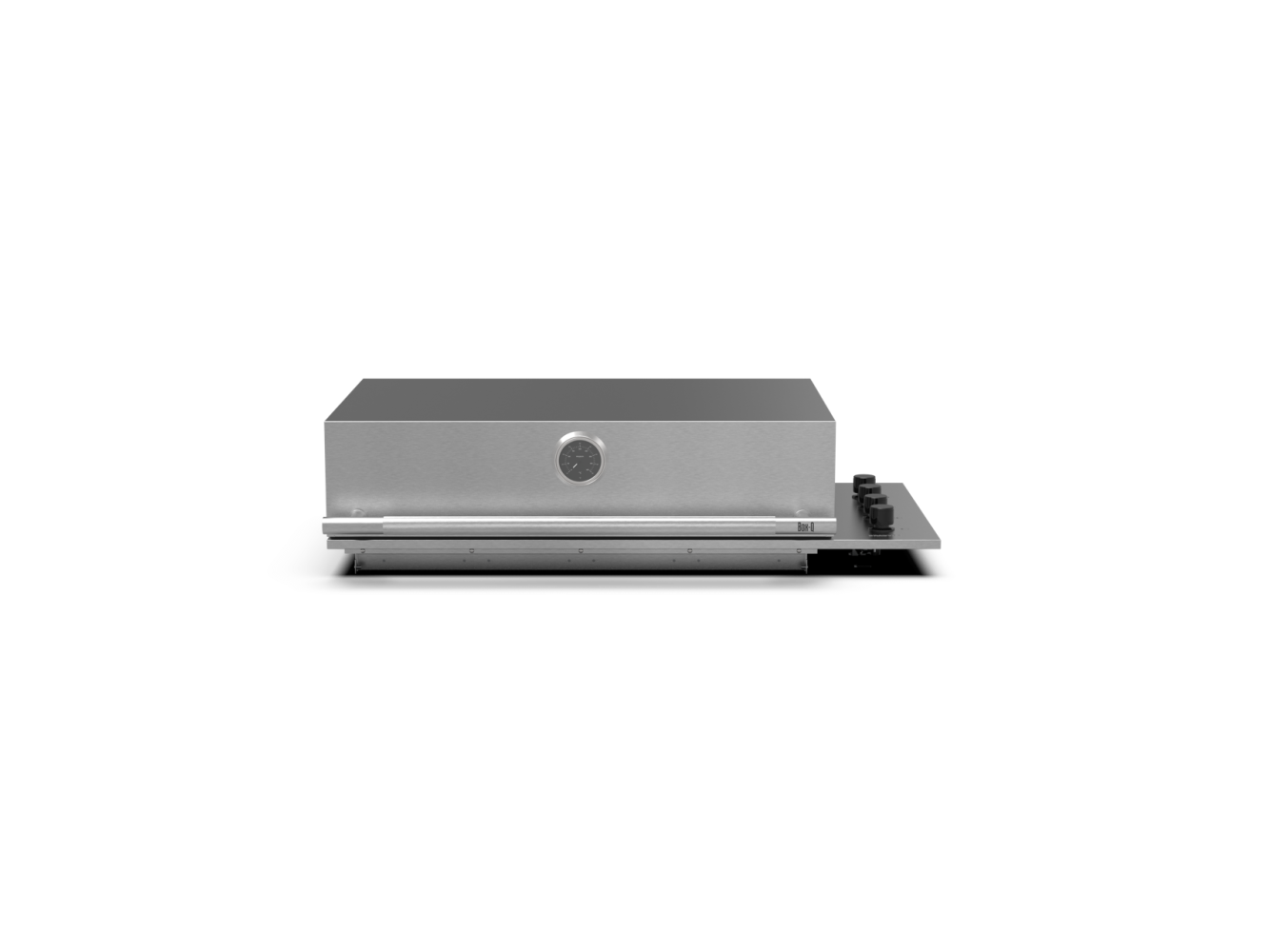 Grelhador Brabura Box-Q em Aço Inoxidável