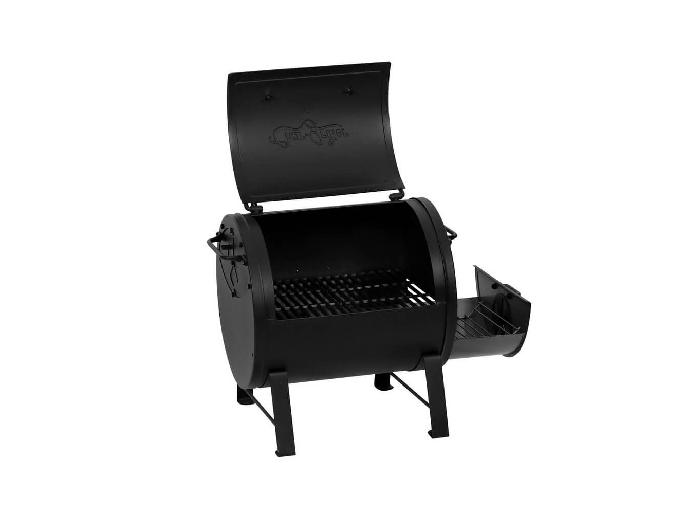 Char-Griller Portable Charcoal Grill / Side Fire Box