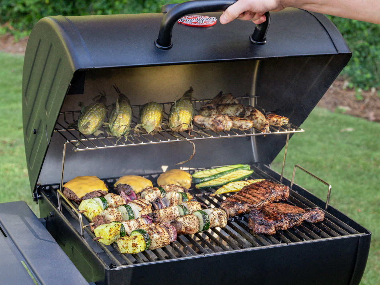 Char-Griller Wrangler Charcoal Grill