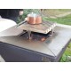 Clementi Colorado Wood Barbecue with Worktop