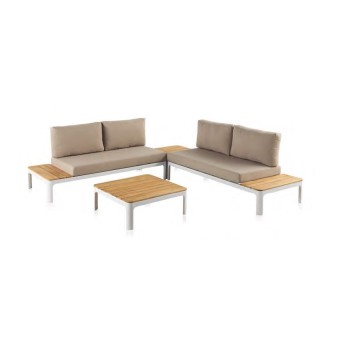 Edge Teak 4 Piece Set Edge Teak 4 Piece Set