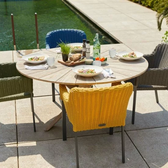Provence Crossleg Table, Provence Outdoor Furniture
