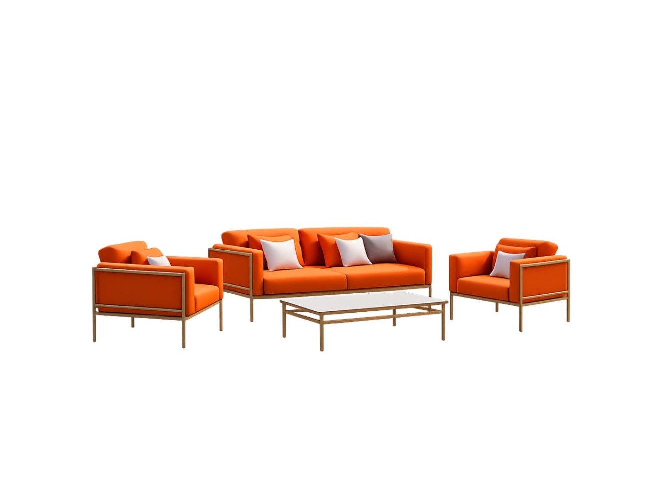 Conjunto de Sofás de 3 Plazas Andros 7
