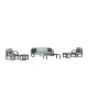 Conjunto de Sofá Bellagio 8 de 3 Lugares