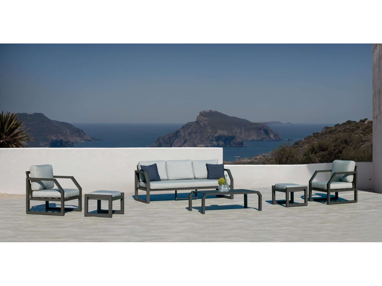 Conjunto de Sofá Bellagio 8 de 3 Lugares