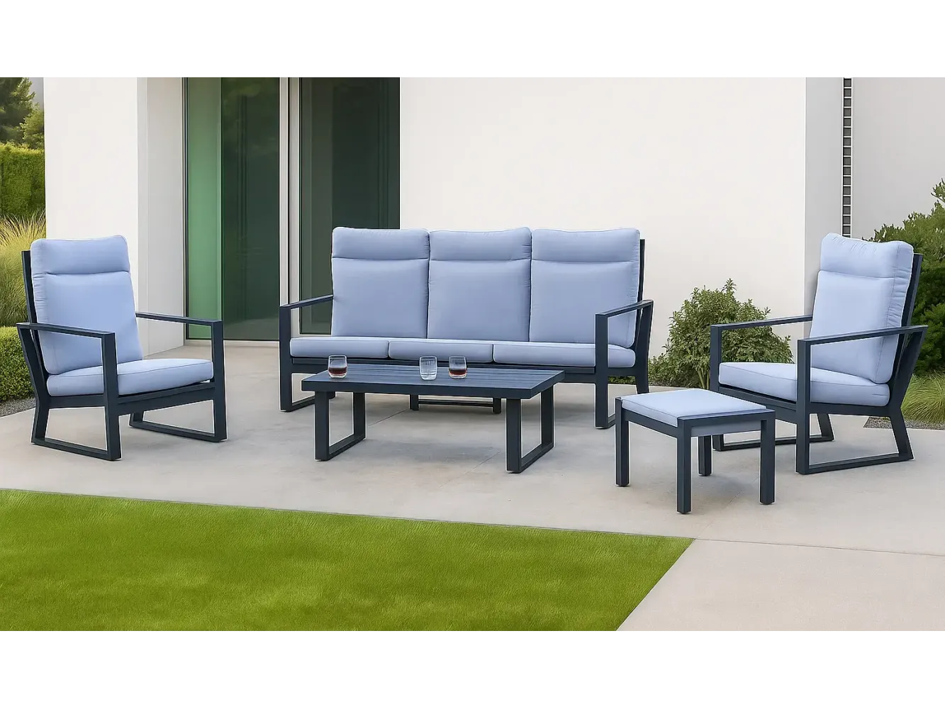 Conjunto de Sofás de 3 Plazas Bolonia XL 8