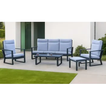 Conjunto de Sofás de 3 Plazas Bolonia XL 8
