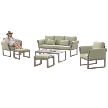 Conjunto de Sofá de 3 Lugares Cupra 8