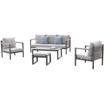 Conjunto de Sofá de 3 Lugares Damasco 8