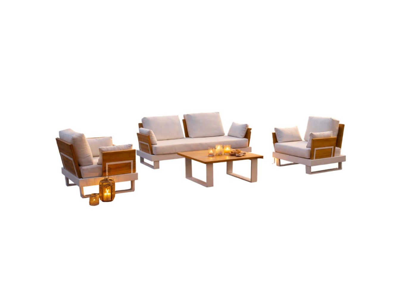 Conjunto de Sofá de 2 Plazas Dedalo 7