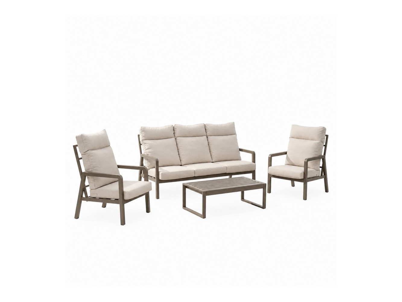Conjunto de Sofá de 3 Lugares Haston 8