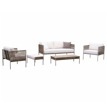 Conjunto de Sofá de 3 Plazas Java 8