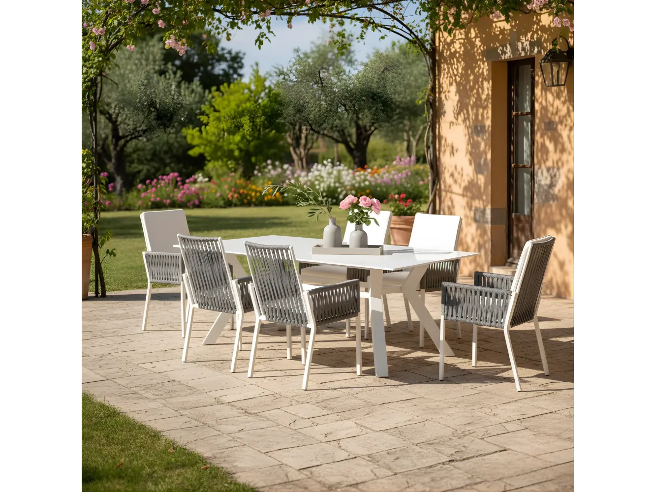 Mesa de Comedor Veneto Krion 210X110