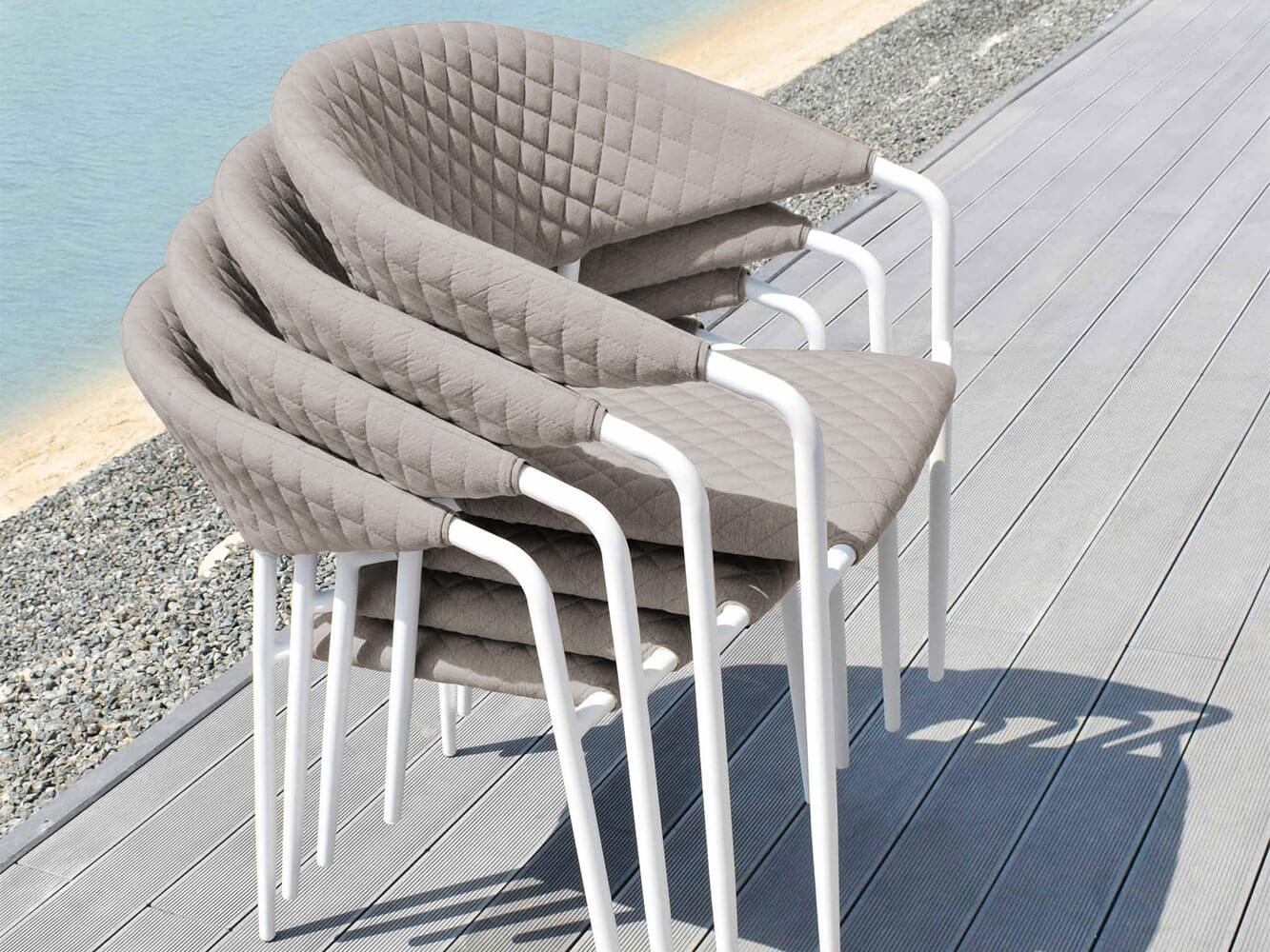 Salon de Jardin Carré Nuoro 4 Places Salon de Jardin Carré Nuoro 4 Places