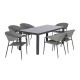 Conjunto de Jantar Rectangular Nuoro com 6 Lugares Conjunto de Jantar Rectangular Nuoro com 6 Lugares