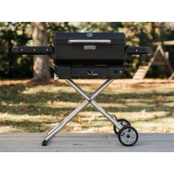 Parrilla y Ahumador Portátil de Carbón con Carro Masterbuilt Parrilla y Ahumador Portátil de Carbón con Carro Masterbuilt