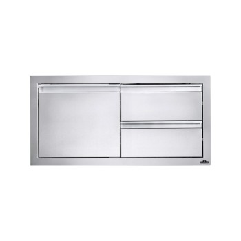 Napoleon Ensemble Porte Simple et Tiroir Double - 36'' x 16''