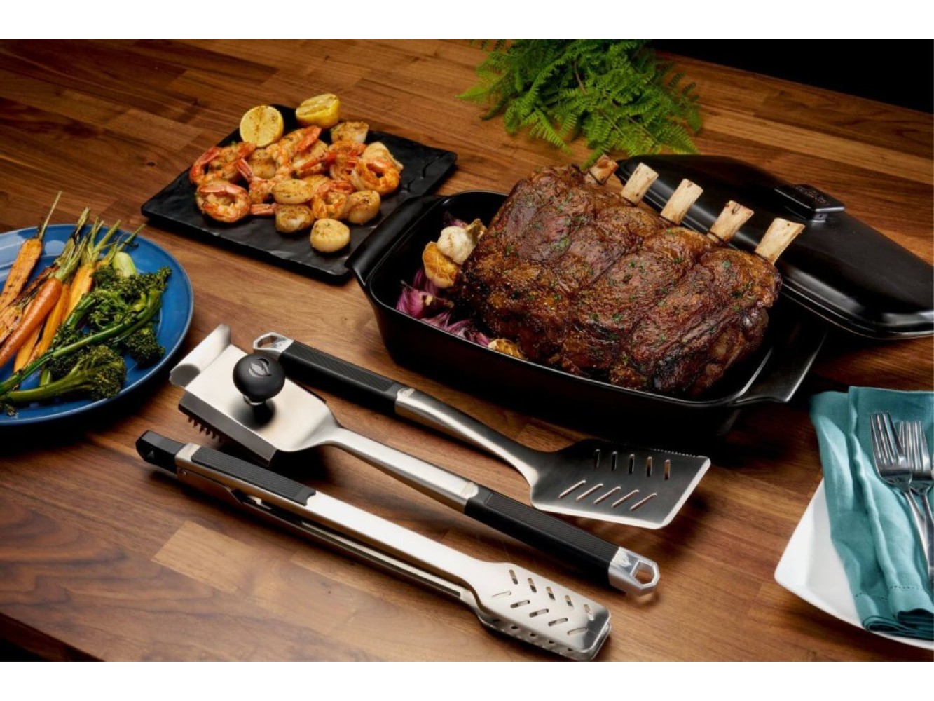 Ensemble d'Outils Napoleon pour Barbecue Premium (3 Pièces) Ensemble d'Outils Napoleon pour Barbecue Premium (3 Pièces)