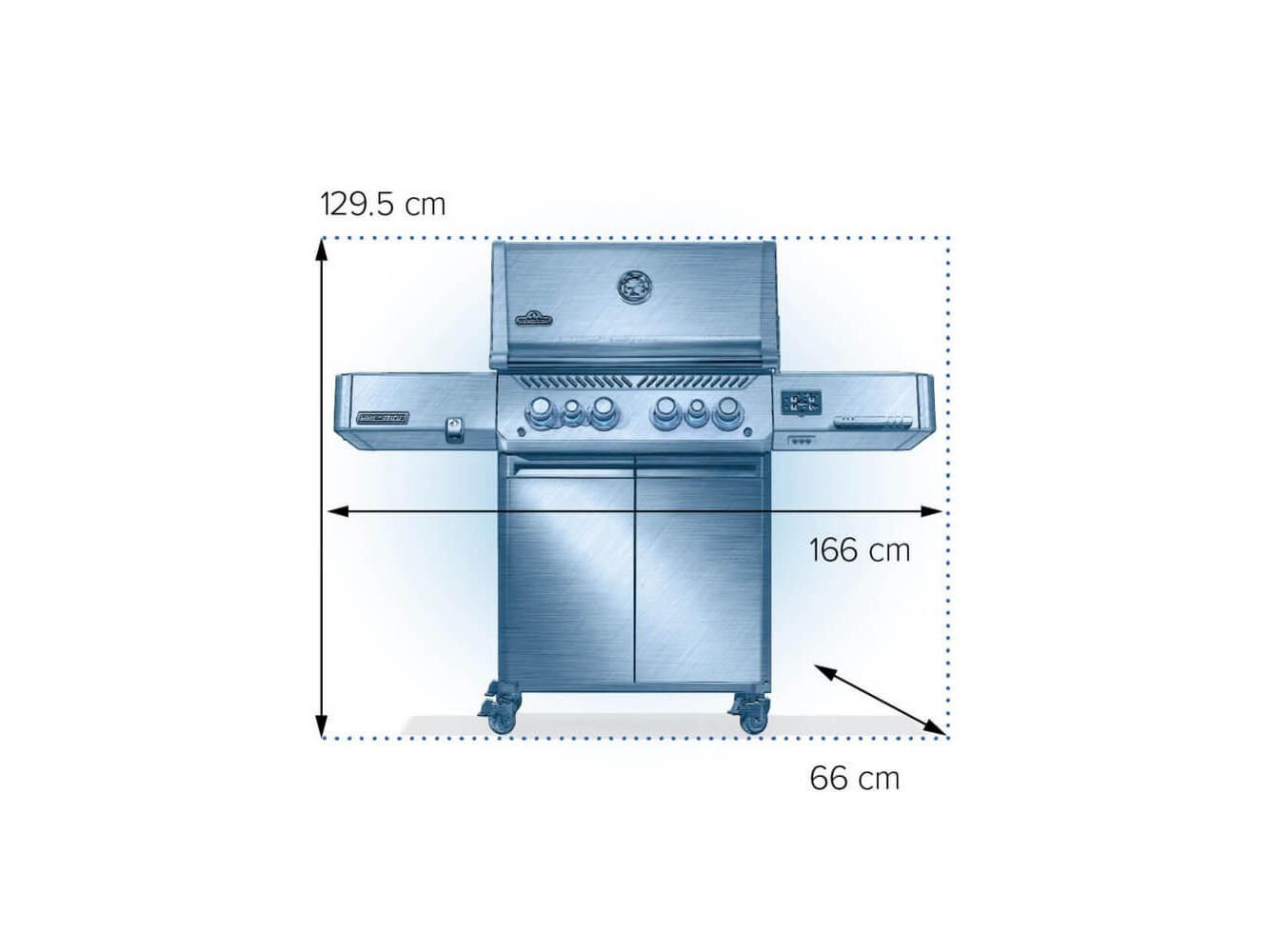 Napoleon Barbacoa de Gas Phantom Prestige 500 Conectado RSIB Napoleon Barbacoa de Gas Phantom Prestige 500 Conectado RSIB