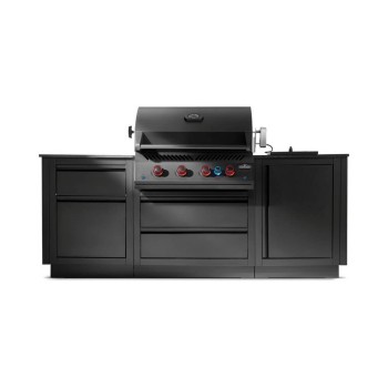 Napoleon Oasis 105 Black Outdoor Kitchen
