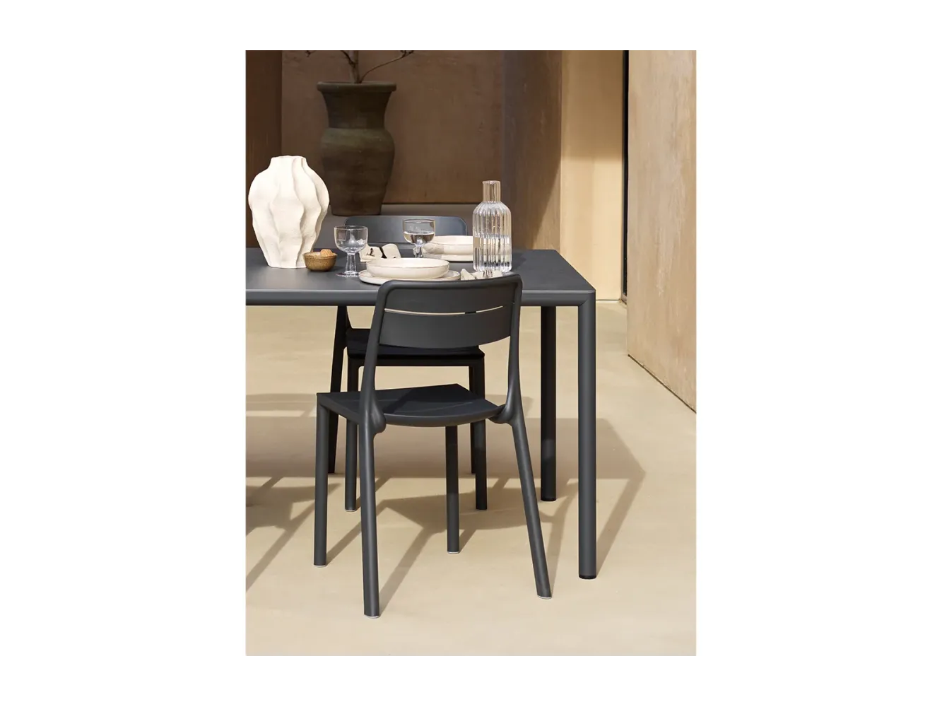 Cadeira Cassia Bistrot - ANTRACITE Cadeira Cassia Bistrot - ANTRACITE