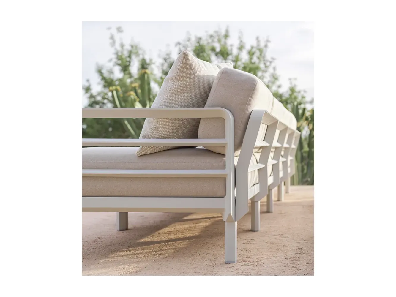 Canapé Maximo 5 - GESSO/PERLA