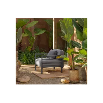 Fauteuil Maximo - BASALTO/LAVA