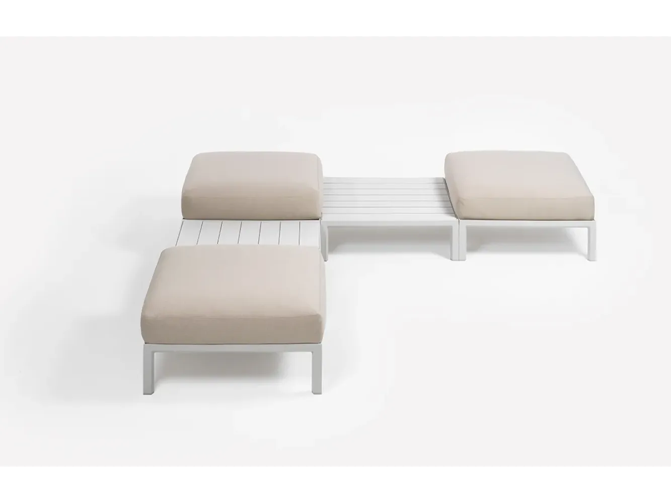 Maximo Pouf - GESSO/PERLA