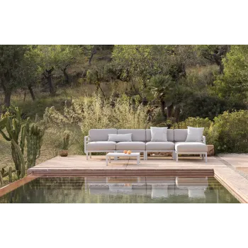 Maximo Pouf - GESSO/PERLA