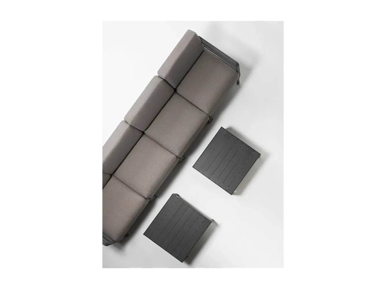 Mesa Maximo Tavolino 80 - BASALTO