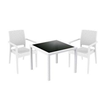 White Atlantic Dining Set White Atlantic Dining Set